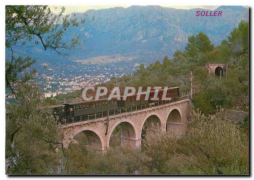 CPM N° 824 SOLLER (MALLORCA)