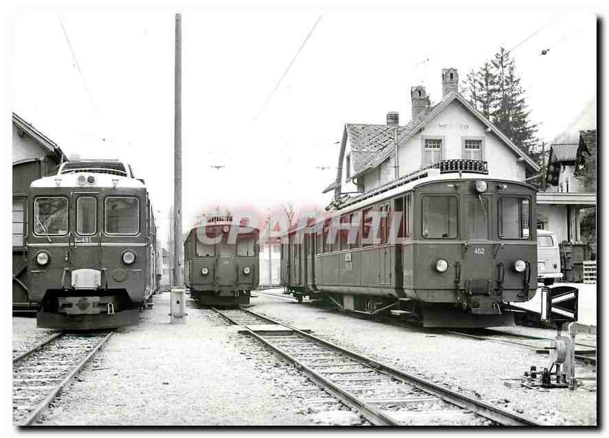 CPM Automotrice 491 451 et 452 à Bellinzona