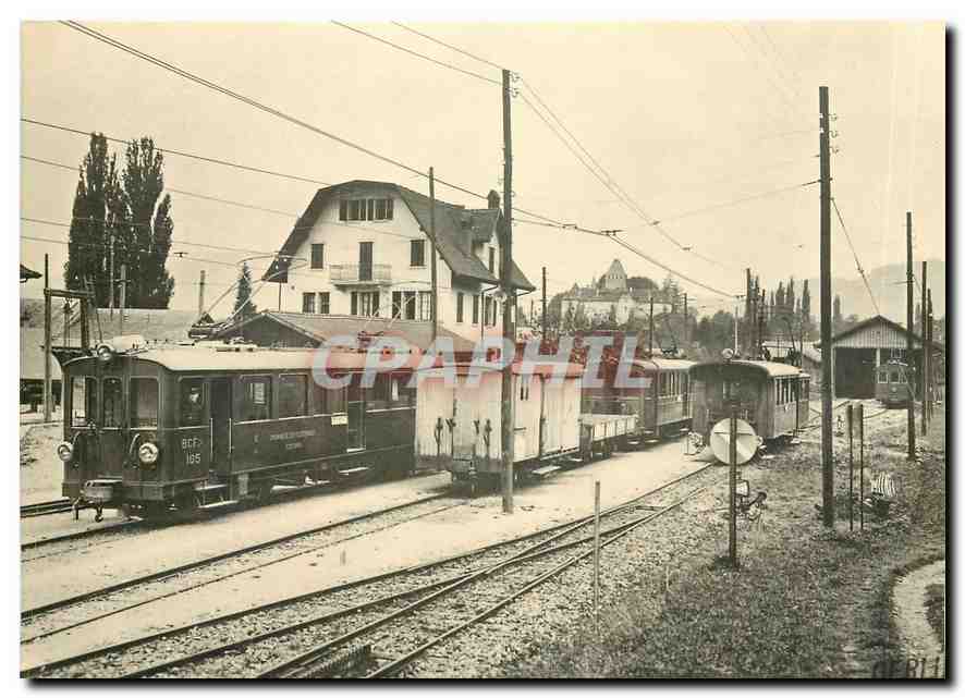 CPM Bionay Train pour Chamby et pour Vevey