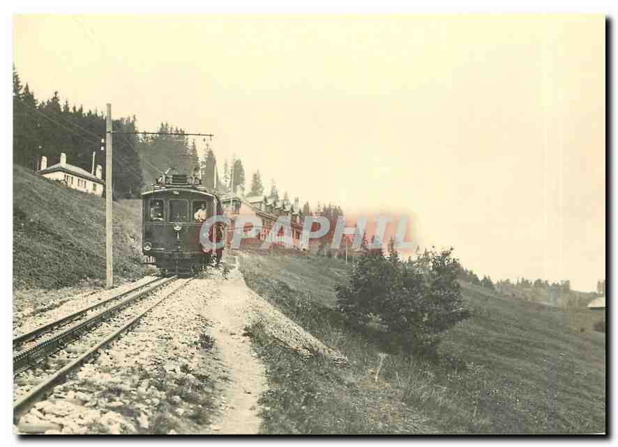 CPM Train pour Blonay près de Lally