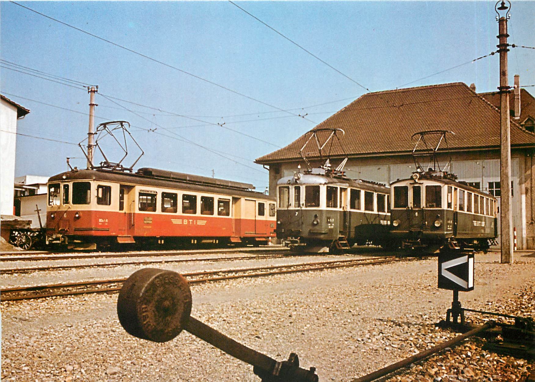 CPM Bis 1946 hiess die BTI Seelandische Lokalbahn SLB