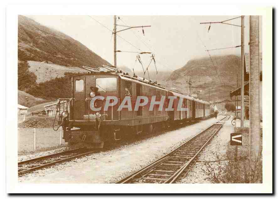 CPM Furka-Oberalp Bahn mit Lokomotive Hge 4/4 34 Furka-Reuss