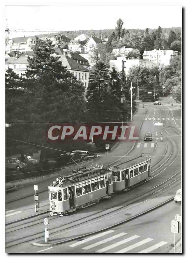 CPM Platte Fluntern vom Schwesternhaus gesehen APS-Fahrt mit VBZ Bz 2/2 1023