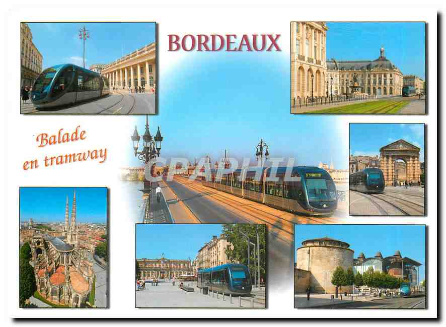 CPMBordeaux - Balade en tramway