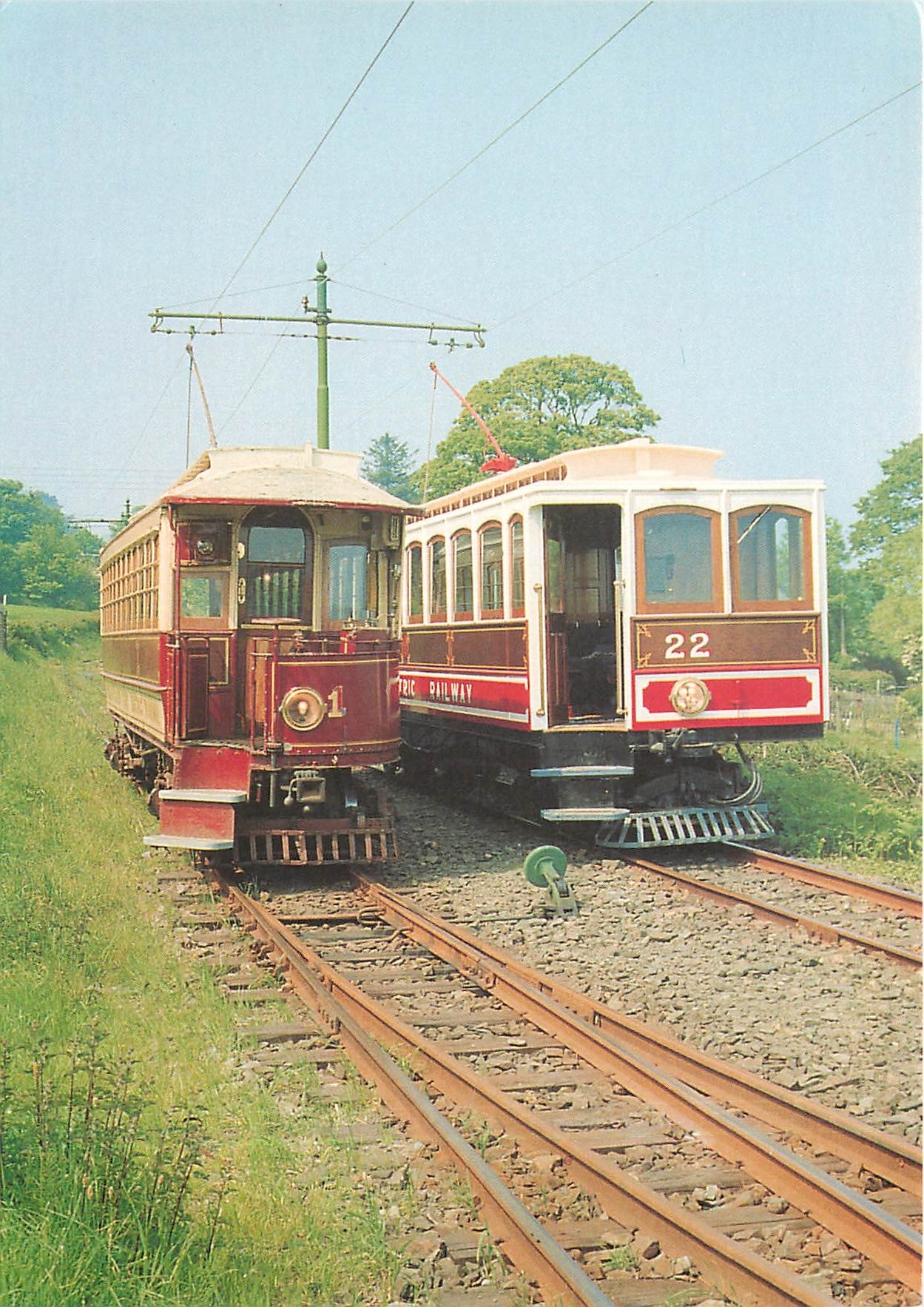 CPM 1 AND 22 MANX ELECTRIC RAILWAY