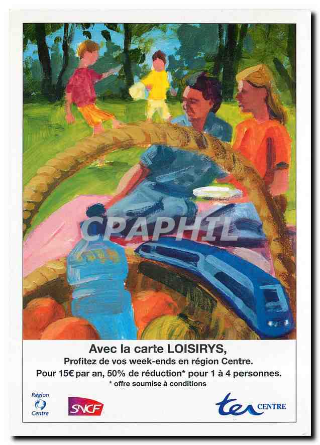 CPM Avec la carte LOISIRYS