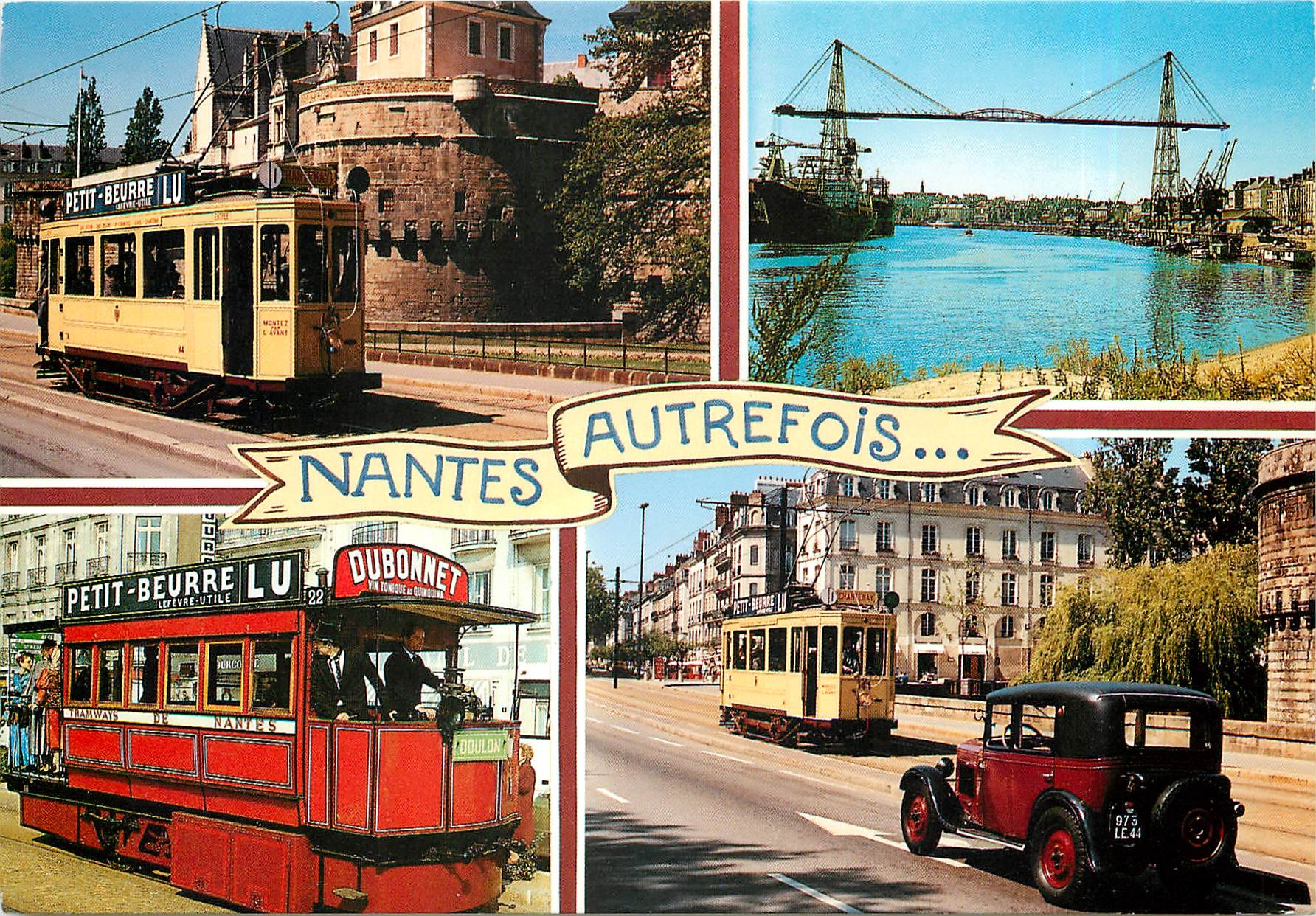 CPM NANTES NOSTALGIE DU PASSE