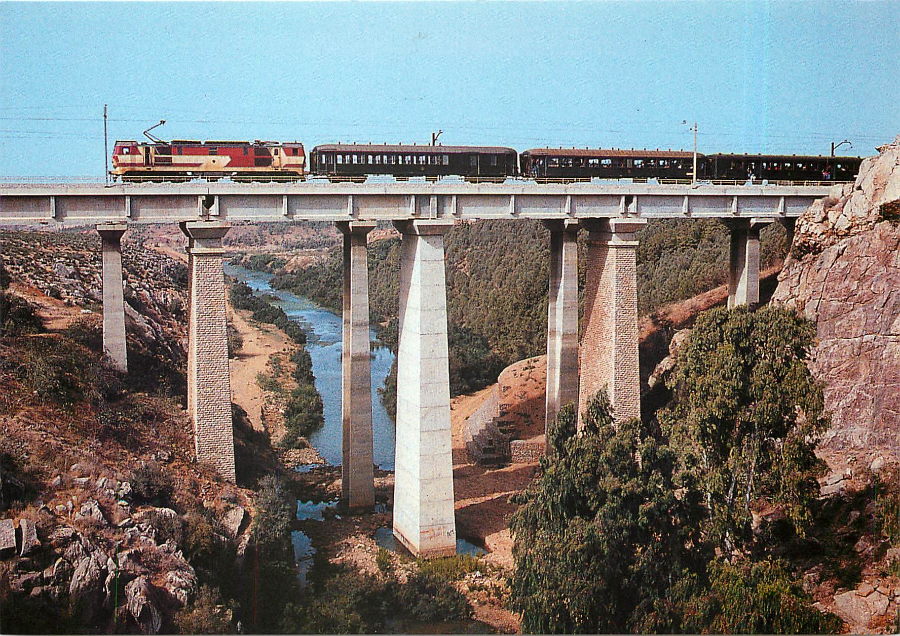 CPM Train de voyageur de l'ONCFM