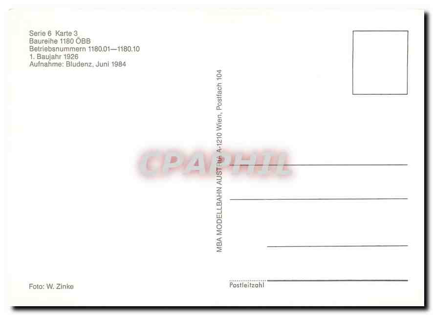CPM Baureihe 1180 OBB — Rückseite