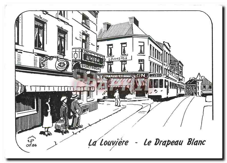 CPM Tramways du vicinal historique Lobbes-Thuin