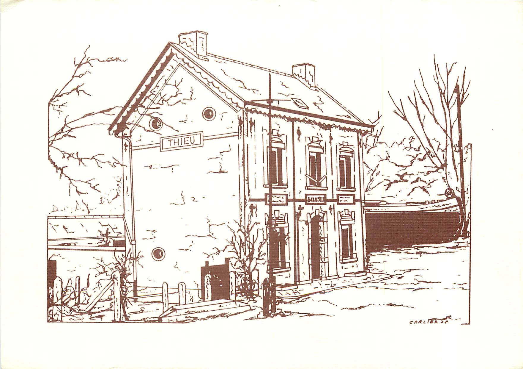 CPM Maison Eclusiere no1 et Baquet de Charleroi