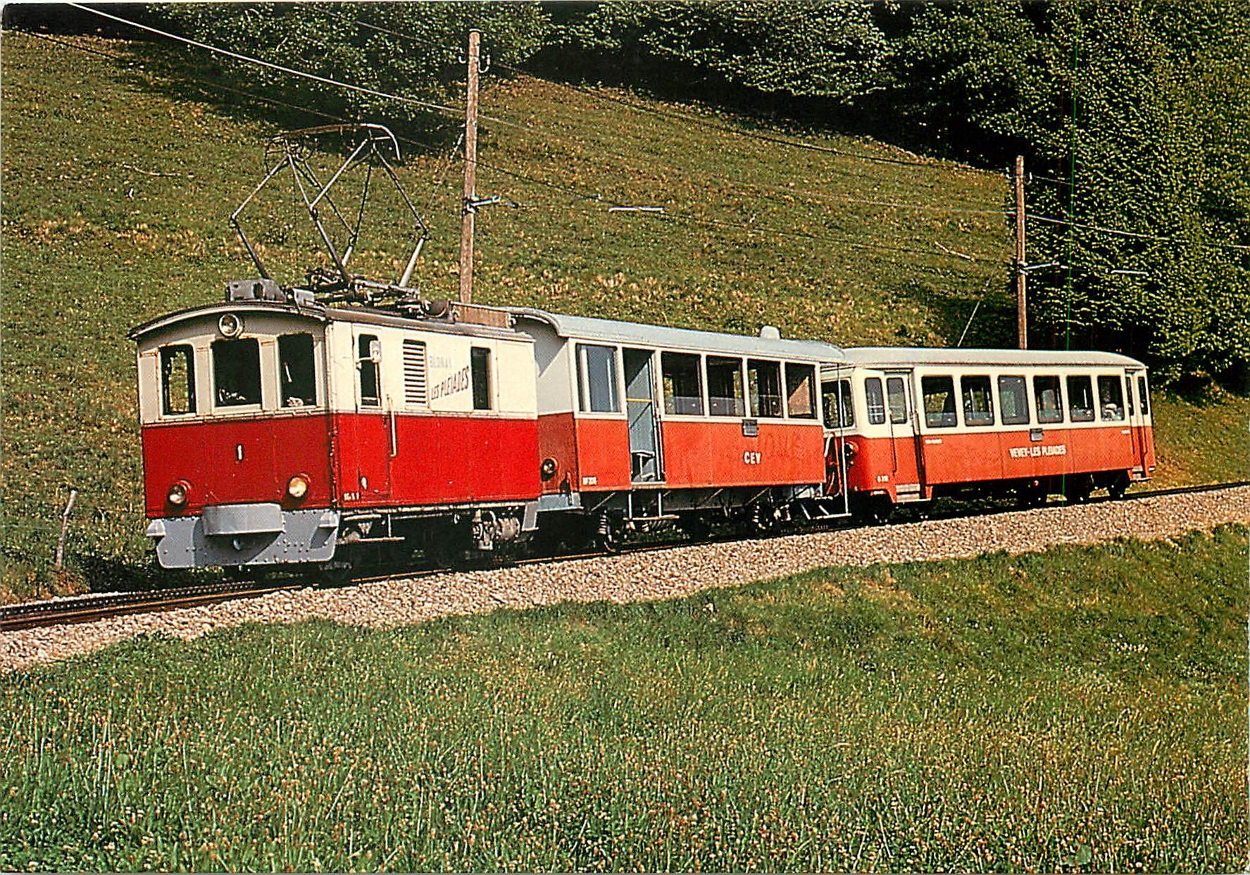 CPM Chemin de fer Electriques Veveysans