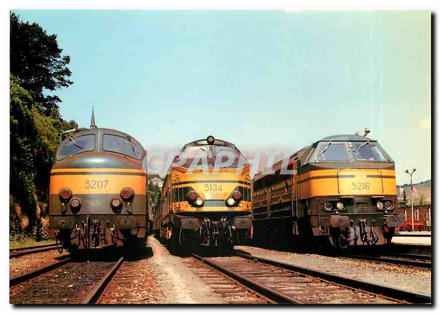 CPM Locomotives cc diesel 5207 5134 et 5215
