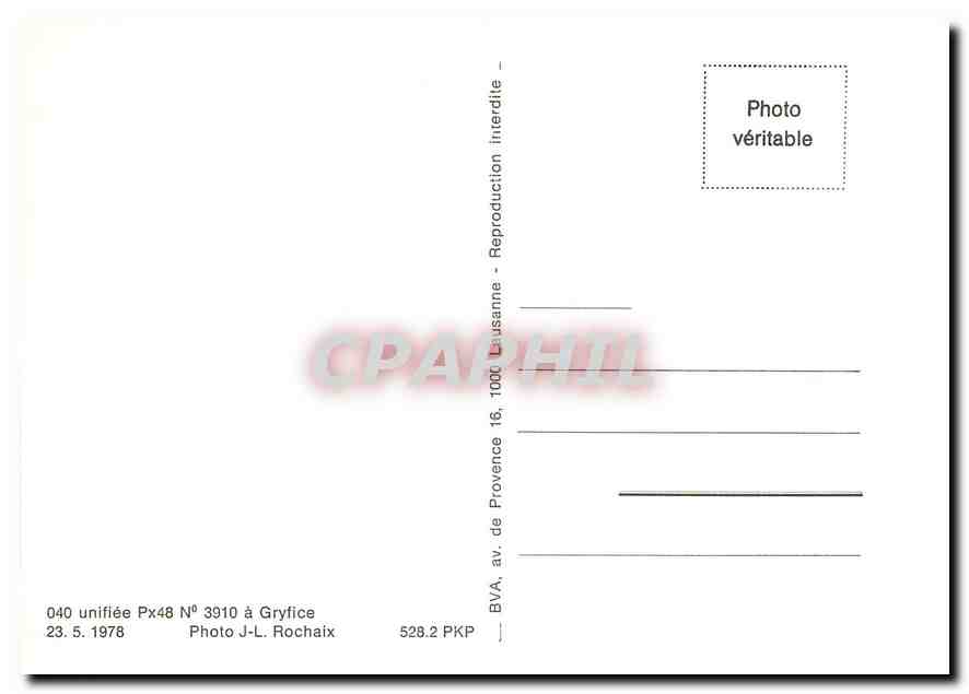 CPM 040 unifiée Px48 N° 3910 à Gryfice — Verso