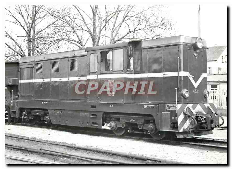 CPM locomotive diesel Lxd2 N° 458 à Gryfice 