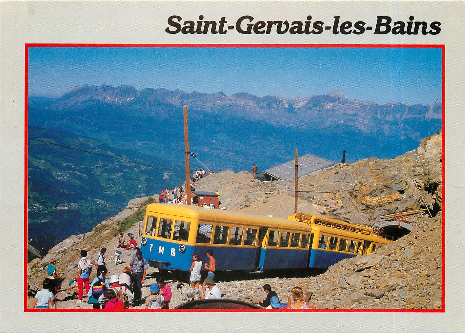 CPM Tramway du Mt Blanc