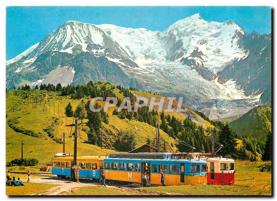 CPM Tramway du Mt Blanc