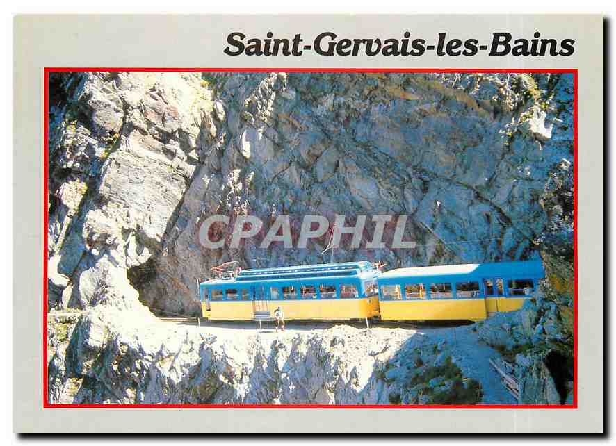CPM Tramway du Mt Blanc
