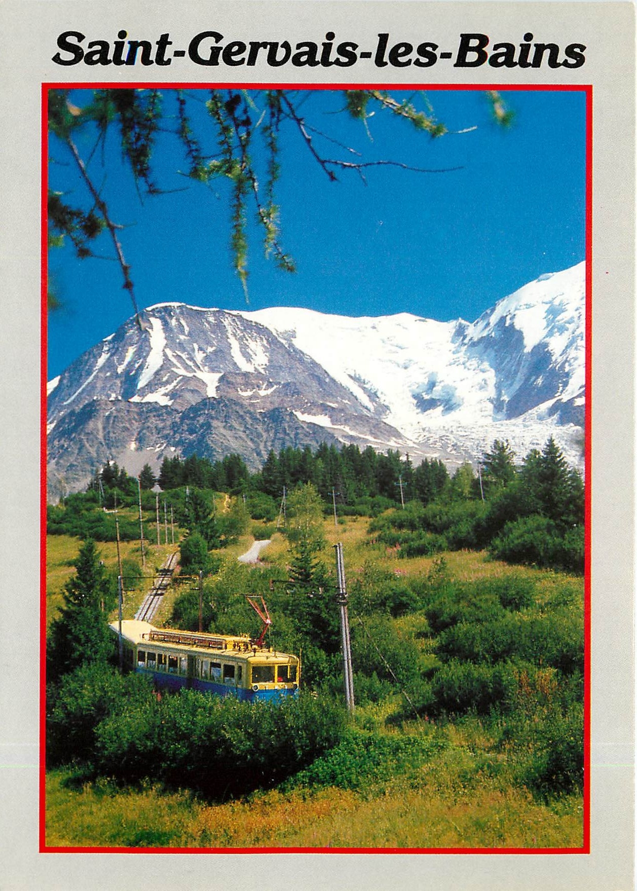 CPM Tramway du Mt Blanc