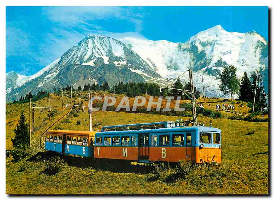 CPM Tramway du Mt Blanc
