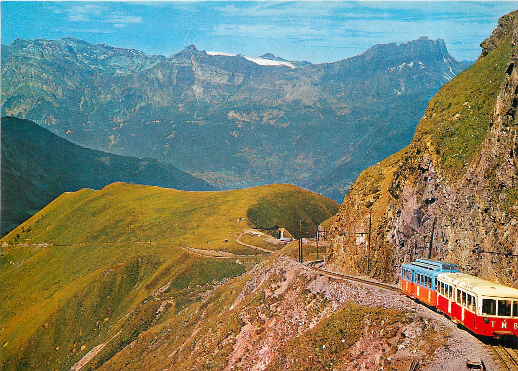CPM Tramway du Mt Blanc