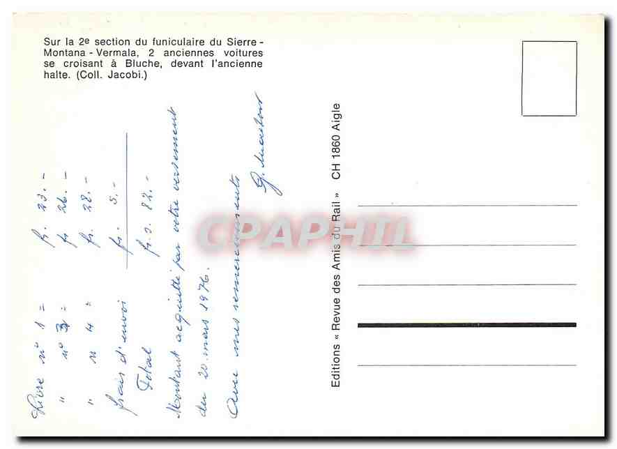 CPM Sierre-Montana-Vermala — Back