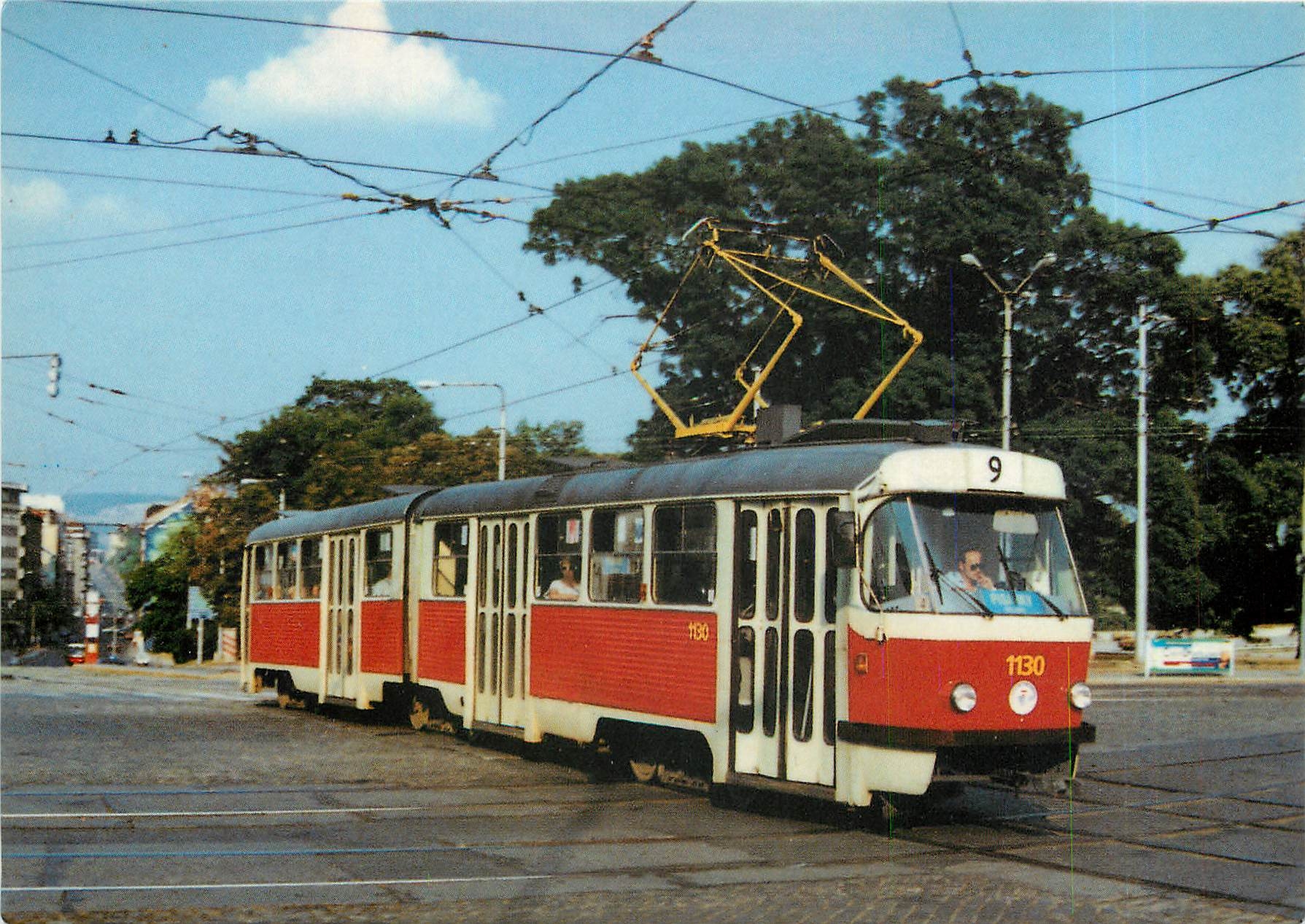 CPM Tatra K 2-es tipusu 4 ajtos csuklos villamos