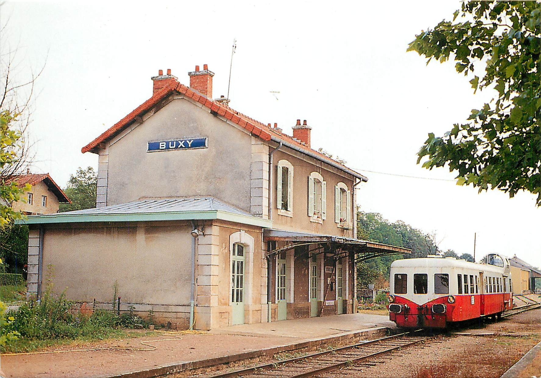 CPM ASSOCIATION DES AUTORAILS BOURGOGNE FRANCHE-COMTE