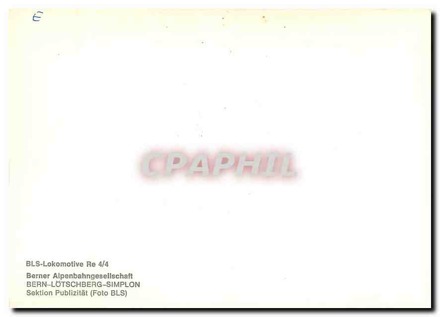CPM BLS-Lokootive Re 4/4 — Verso