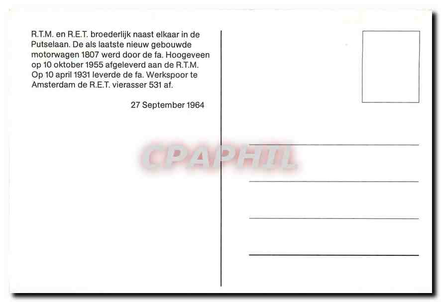 CPM R.T.M. en R.E.T — Verso