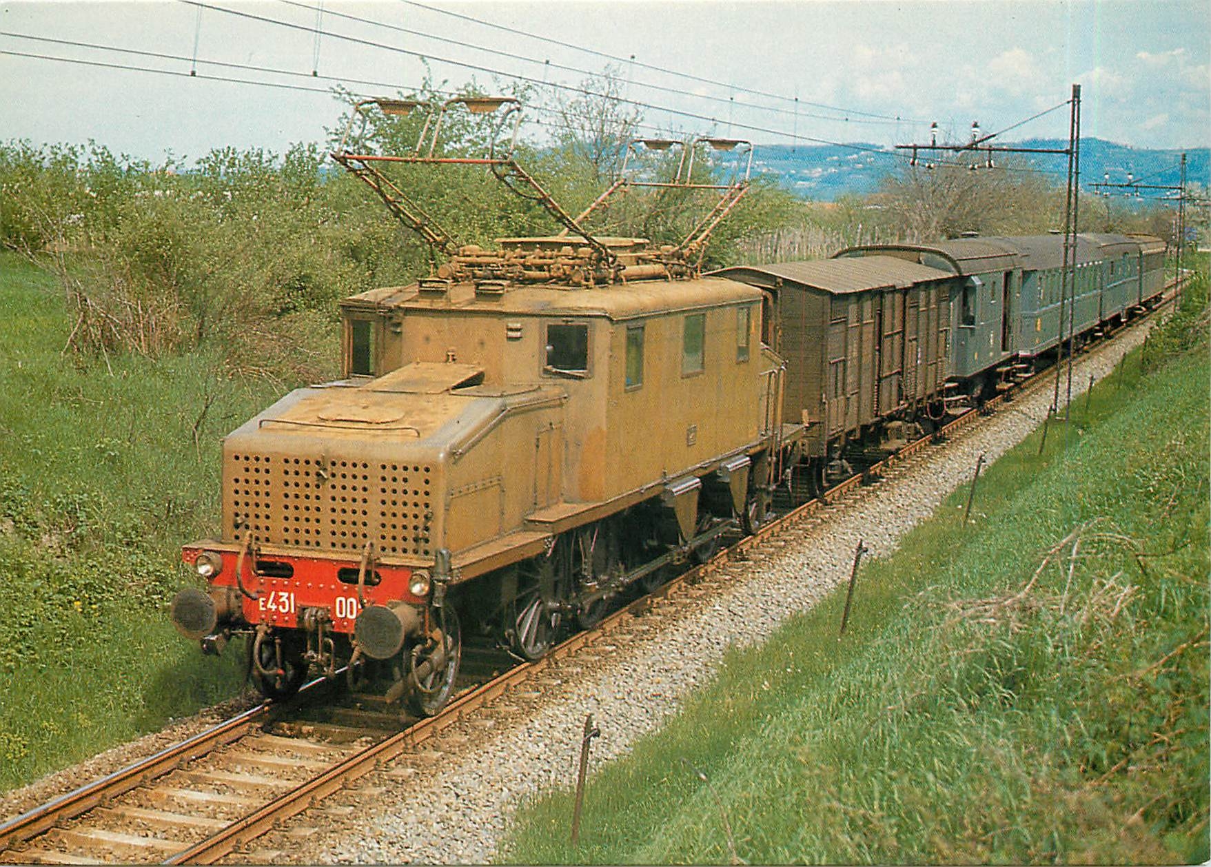 CPM Italian State Railways  electric locomotive E 431