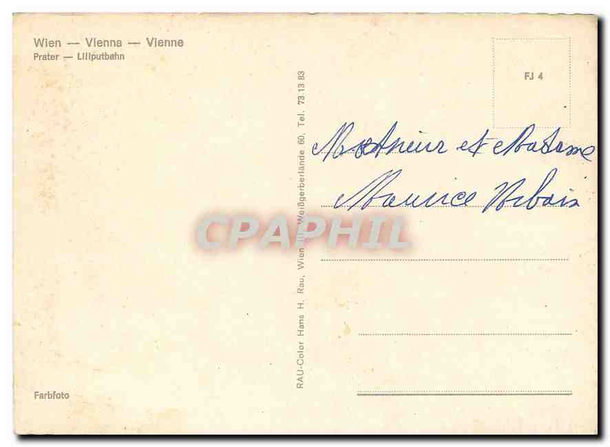 CPM Vienne — Rückseite