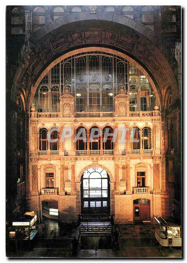 CPM Gare d'Anvers Central