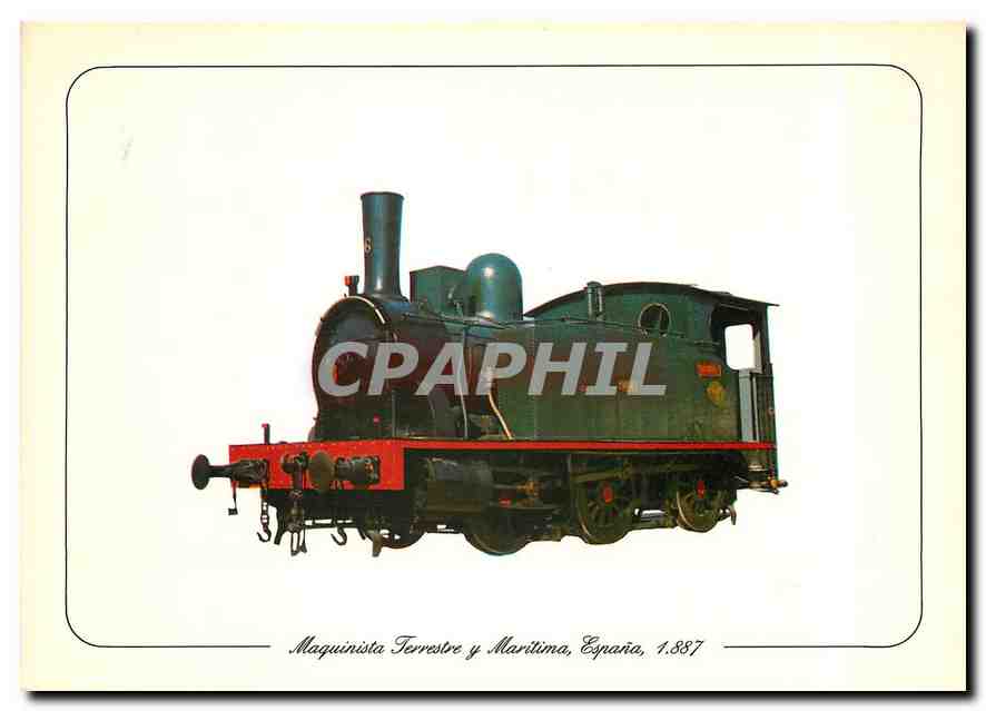 CPM Traion Maquinista Terrestre y Maritima Espana 1 887