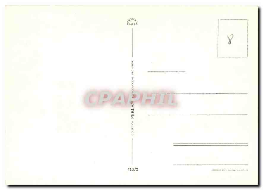 CPM Traion Maquinista Terrestre y Maritima Espana 1 887 — Verso