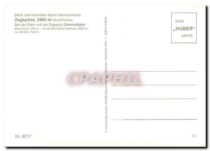 CPM Zugspitze   — Verso