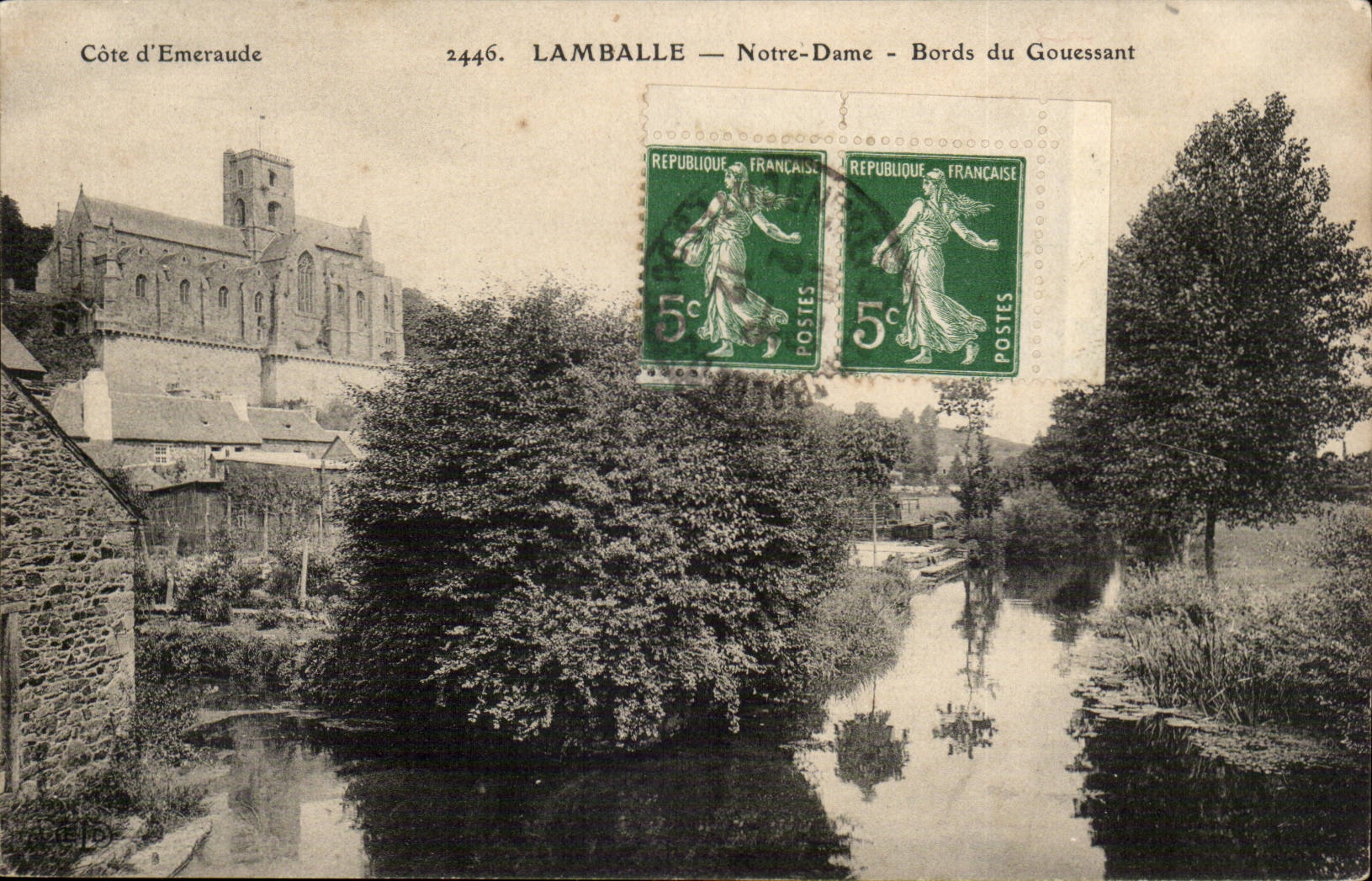 Lamballe CPA Notre DAme Bords du Gouessant