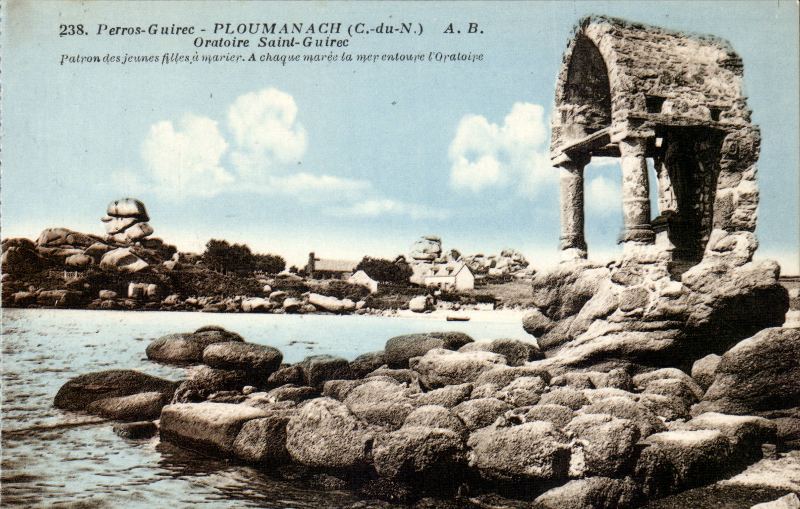 Perros-Guirec - Oratoire Saint-Guirec — A.B. — n°238