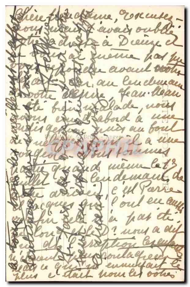 Saint-Quay-Portrieux (C.-du-N.) — La Plage et la Pointe de l'Isniâ — A.B. — Verso