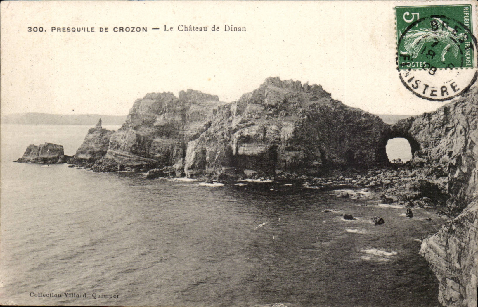 Presqu'ile de Crozon CPA le chateau de Dinan