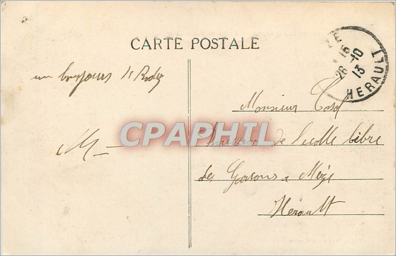 CPA RODEZ-(Aveyron)-Eglise du Sacre-Coeur — Rückseite