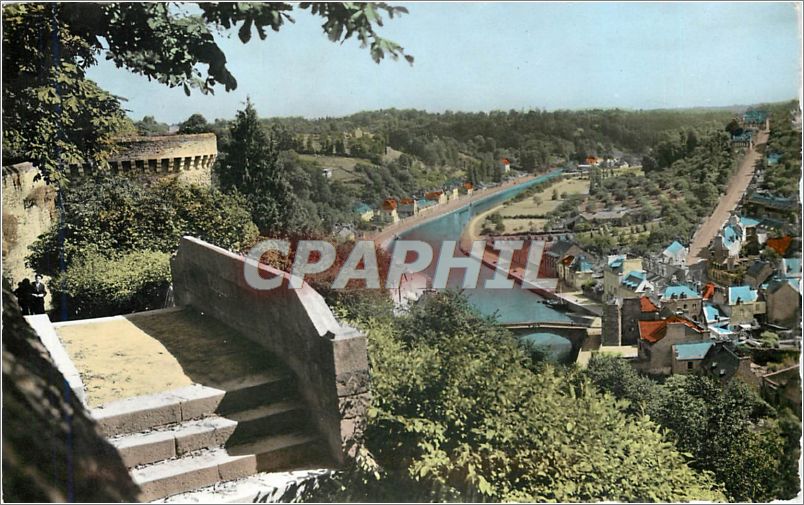 La Vallée de la Rance vue du Jardin Anglais — Dinan — éditeur inconnu, n° 407.02