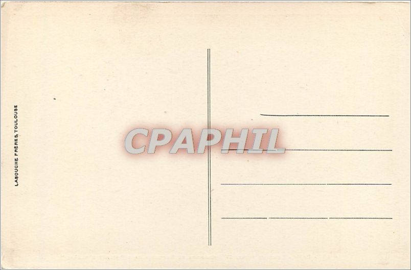CPA PAU.Le Chateau Henri IV- du Souvenir dite "Henrid'Albret" — Rückseite