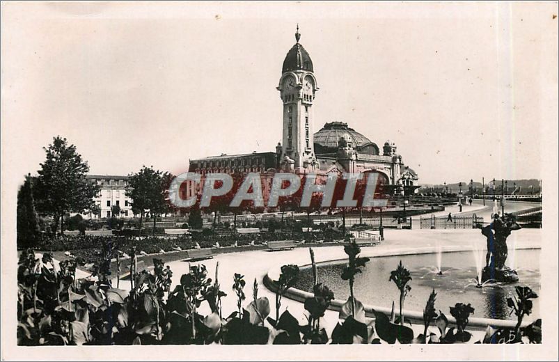 CPA Limoges-Les Jardins de la Gare