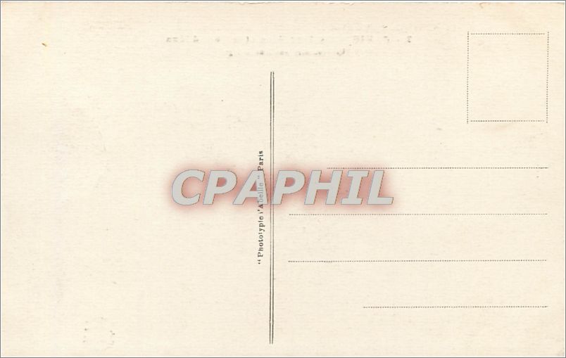CPA PARIS-Le Trocadero et le Pont d Iena — Rückseite