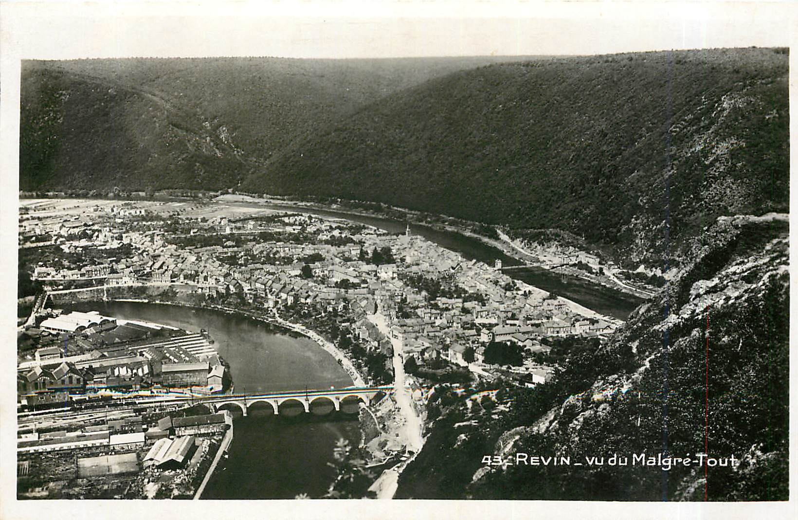 CPA 43 Revin-vu du Malgre-tout