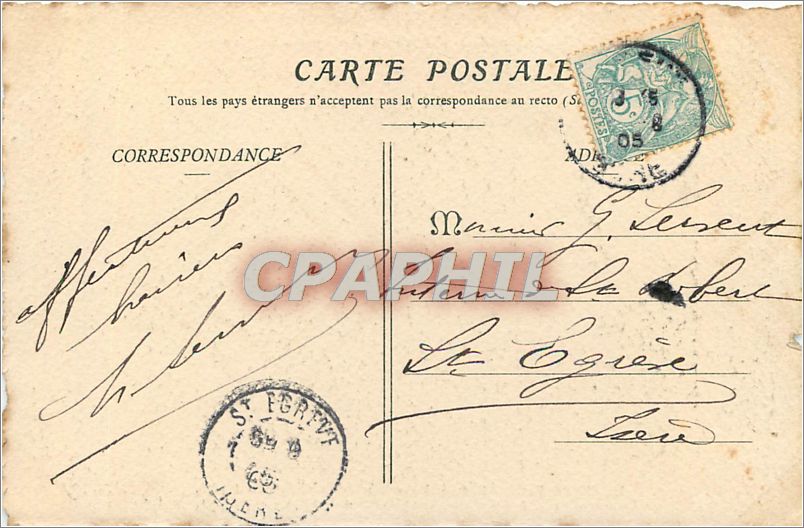 CPA EVREUX(EURE).Cathédrale  vue générale cote nord XV siècle — Rückseite