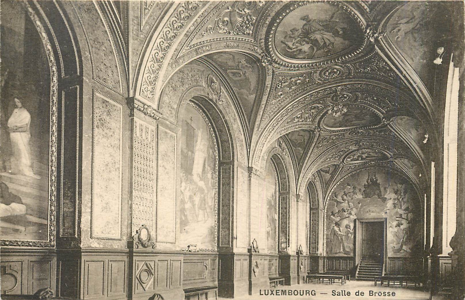 CPA LUXEMBOURG.Salle de Brosse