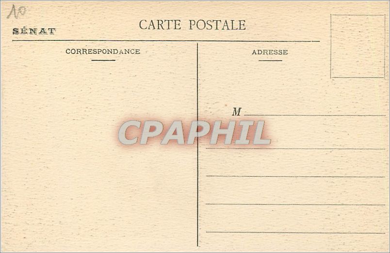 CPA LUXEMBOURG.Salle de Brosse — Rückseite