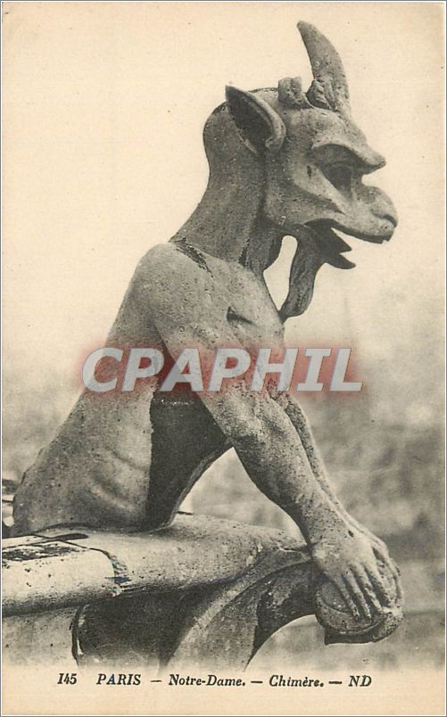 CPA Paris-Notre Dame Chimere